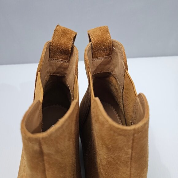 NEW Rag & Bone Walker Ankle Bootie Womens EU 41 Chesnut Tan Suede Chelsea Heel - Picture 8 of 13
